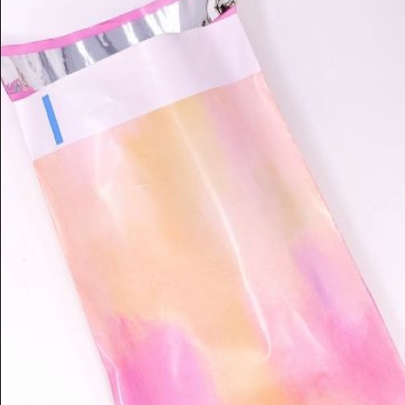 20 6x9 Pink Unicorn Poly Mailers shipping bags 4/$20 - Picture 6 of 13